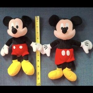 Disney Mickey Mouse 2 Plush Set